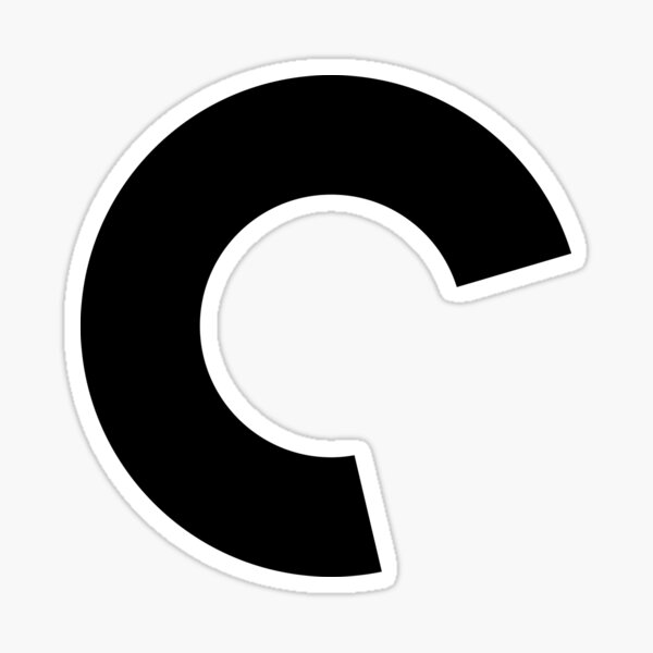 CRITERION black logo Sticker
