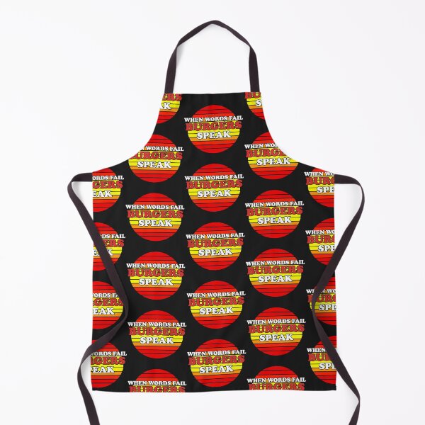 Item preview, When Words Fail Burgers Speak designed and sold by Chubuter.