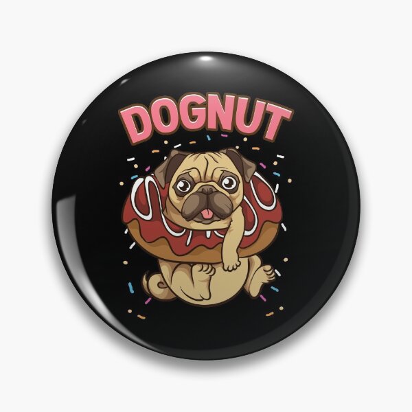 Item preview, Dognut Cute & Funny Dog Donut Pun designed and sold by perfectpresents.