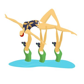 Artwork thumbnail, Synchronized Swimming Team. - Artistic Swimming by LoveSynchro