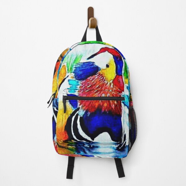 Item preview, Mandarin duck watercolor painting designed and sold by horseaddicted.