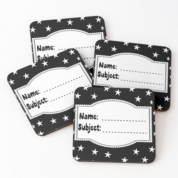 Item preview, A Black and White Notebook Design designed and sold by The Merch.