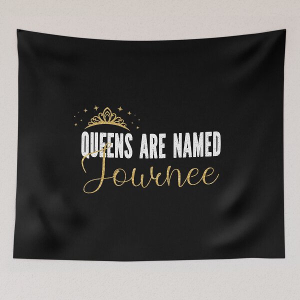 Item preview, Queens Are Named Journee Personalized First Name Girl product designed and sold by Grabitees.