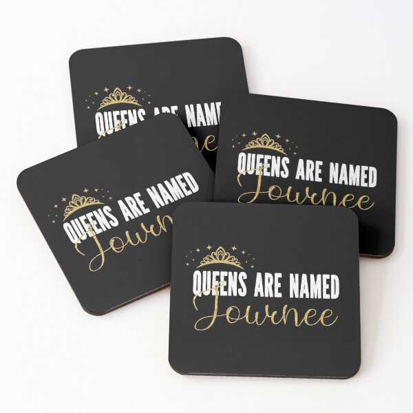 Item preview, Queens Are Named Journee Personalized First Name Girl product designed and sold by Grabitees.