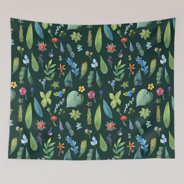Item preview, Summer green grass pattern designed and sold by fiolika.