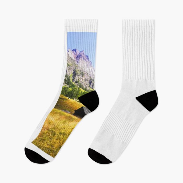 Item preview, Beautiful view of a farmhouse in Val D'Ossola, in the Italian mountains! designed and sold by 360DESIGNING.