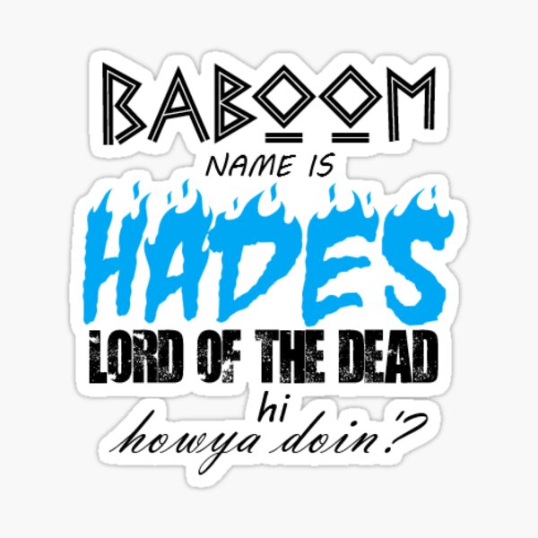Howya doin'? Sticker
