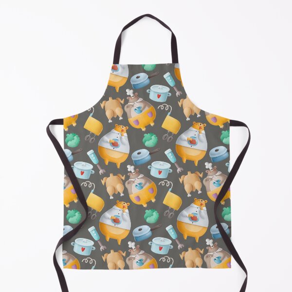 Item preview, Funny Kitchen Seamless Patterns designed and sold by labatchino10.
