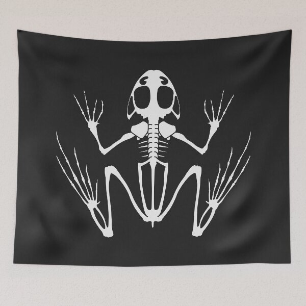 Item preview, Frog Skeleton White designed and sold by SpitsPixels.