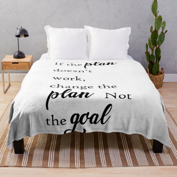 Item preview, If The Plan Doesnt Work Quote Art Design Inspira designed and sold by vividpixelusa.