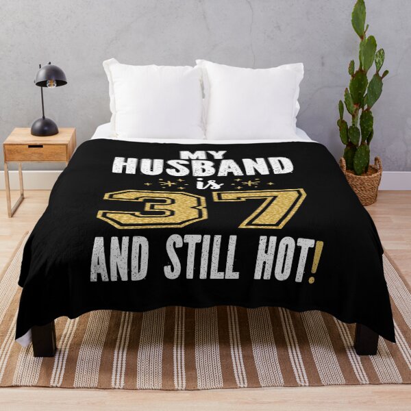 Item preview, My Husband Is 37 And Still Hot 37th Birthday Gift For Him product designed and sold by Grabitees.