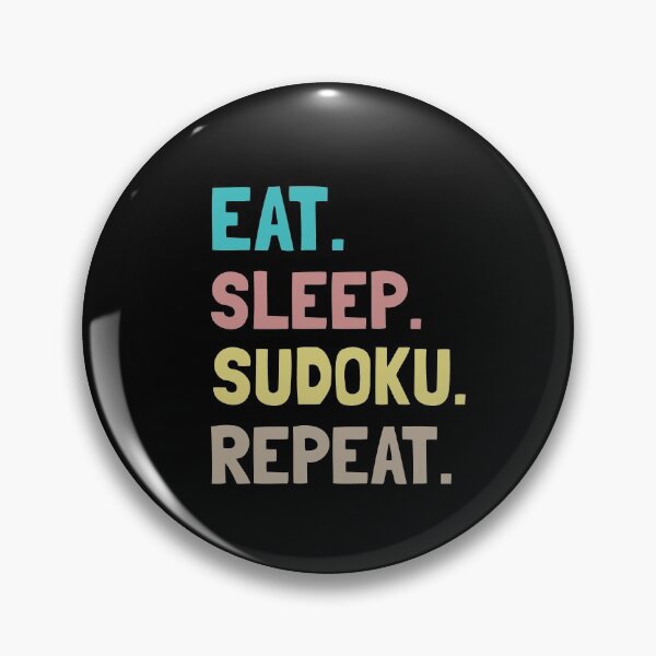 Item preview,  Eat Sleep Sudoku Repeat designed and sold by Life Shop.
