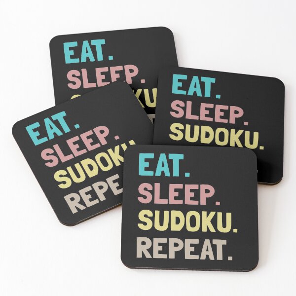 Item preview,  Eat Sleep Sudoku Repeat designed and sold by Life Shop.