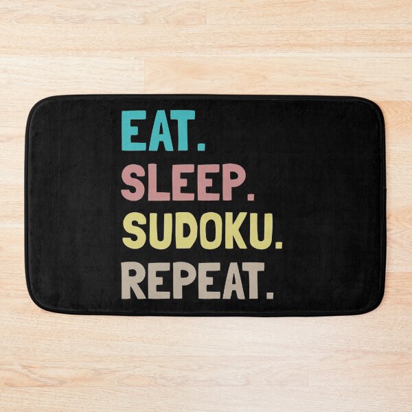 Item preview,  Eat Sleep Sudoku Repeat designed and sold by Life Shop.