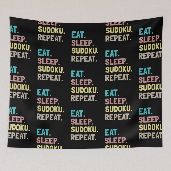 Item preview,  Eat Sleep Sudoku Repeat designed and sold by Life Shop.