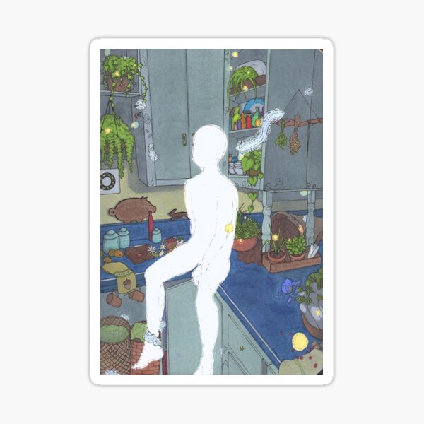 Kitchen Ghosts Sticker