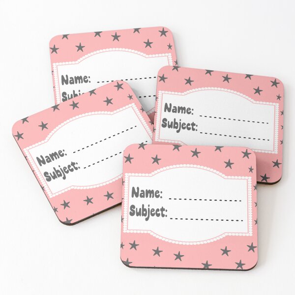 Item preview, A Pink and Grey Notebook Design designed and sold by The Merch.