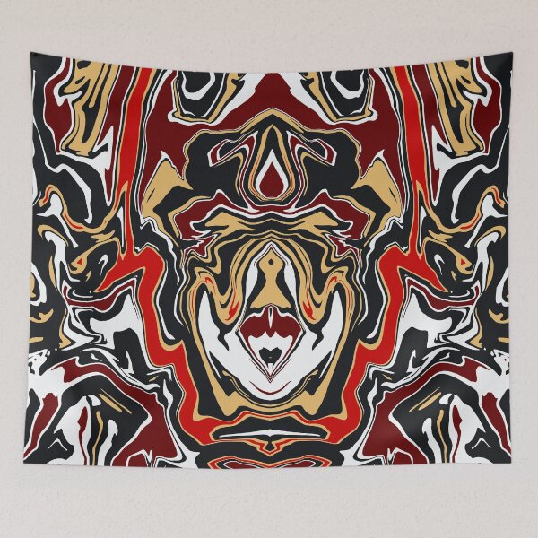 Item preview, Fluid art mixture. Abstract backdrop with mixing paint designed and sold by moustafakhalil.