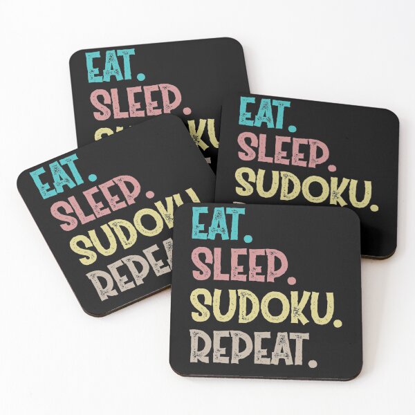 Item preview, Eat Sleep Sudoku Repeat designed and sold by Life Shop.