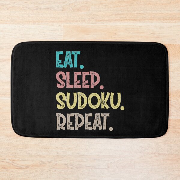 Item preview, Eat Sleep Sudoku Repeat designed and sold by Life Shop.