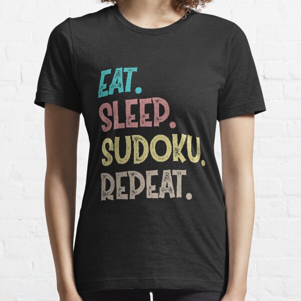 Item preview, Eat Sleep Sudoku Repeat designed and sold by Life Shop.