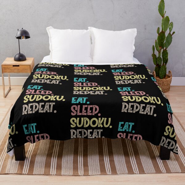 Item preview, Eat Sleep Sudoku Repeat designed and sold by Life Shop.