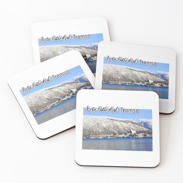 Item preview, Ishavskatedralen, Tromsø - Arctic Cathedral, Tromso - Norway designed and sold by LouiseFranksArt.
