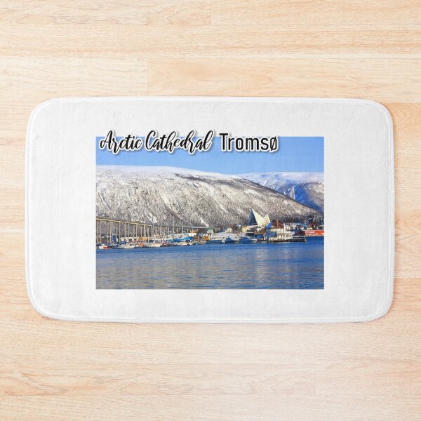 Item preview, Ishavskatedralen, Tromsø - Arctic Cathedral, Tromso - Norway designed and sold by LouiseFranksArt.