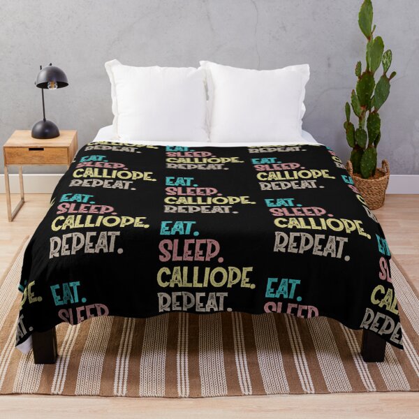 Item preview, Eat Sleep Calliope Repeat designed and sold by Life Shop.