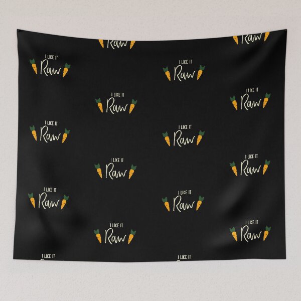 Item preview, Veganuary I Like It Raw designed and sold by FitFabFunny.