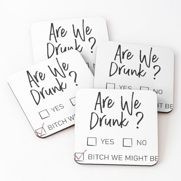 Item preview, Are We Drunk ? Bitch We Might Be  funny saying designed and sold by nananinanana.