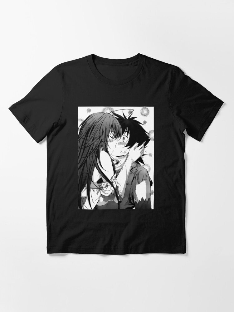 Rias And Issei Kissing Poster for Sale by narcocynic