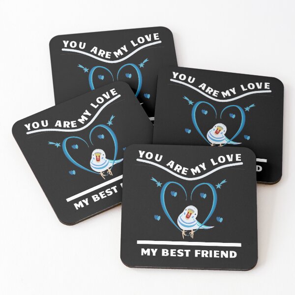 Item preview, Budgie, you are my best friend. designed and sold by Bodino.