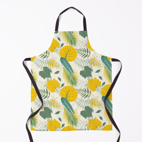 Item preview, Leaf Pattern Yellow designed and sold by evokearo.