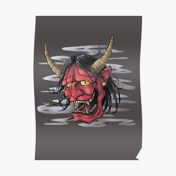 Poster Japanische Mythologie Redbubble