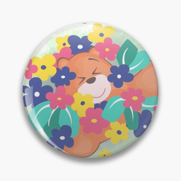 Item preview, Jelly the Bear in the Flower - Park Background designed and sold by Jelly Bear.
