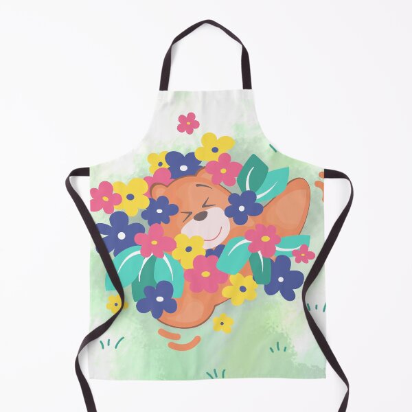 Item preview, Jelly the Bear in the Flower - Park Background designed and sold by Jelly Bear.