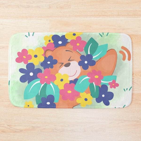 Item preview, Jelly the Bear in the Flower - Park Background designed and sold by Jelly Bear.