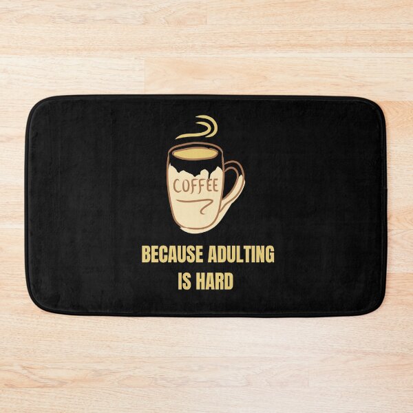 Item preview, Café porque adultar es difícil 2 designed and sold by Cafecreative.