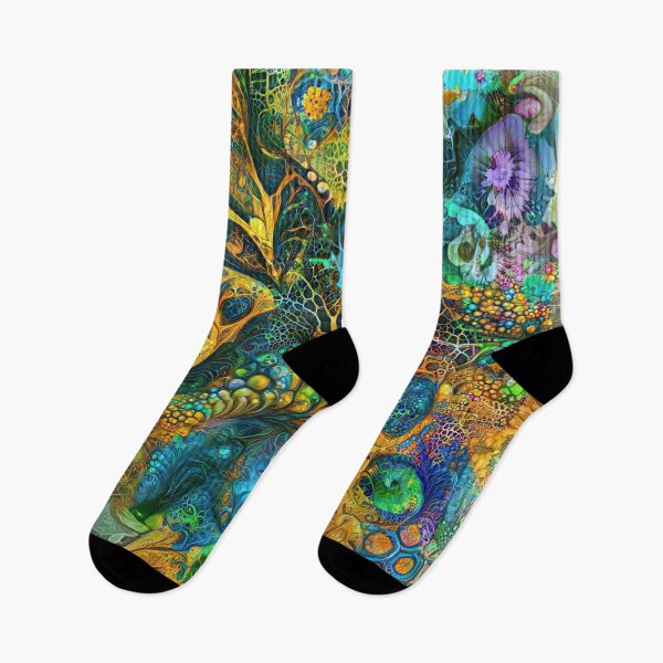Item preview, Deepdream floral abstraction designed and sold by blackhalt.