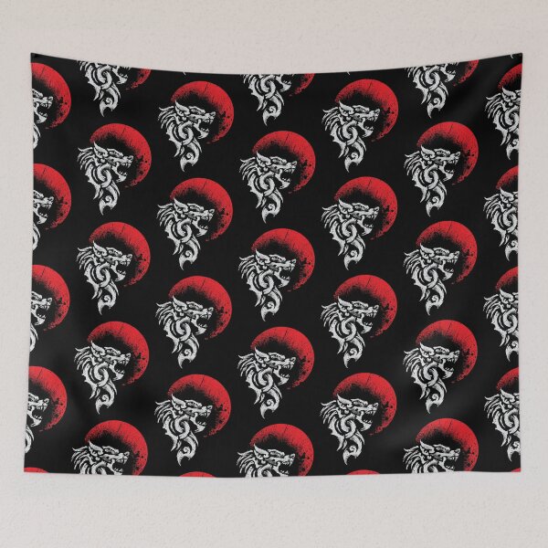 Item preview, Viking Fenrir - Monstrous Wolf Norse Mythology designed and sold by anziehend.