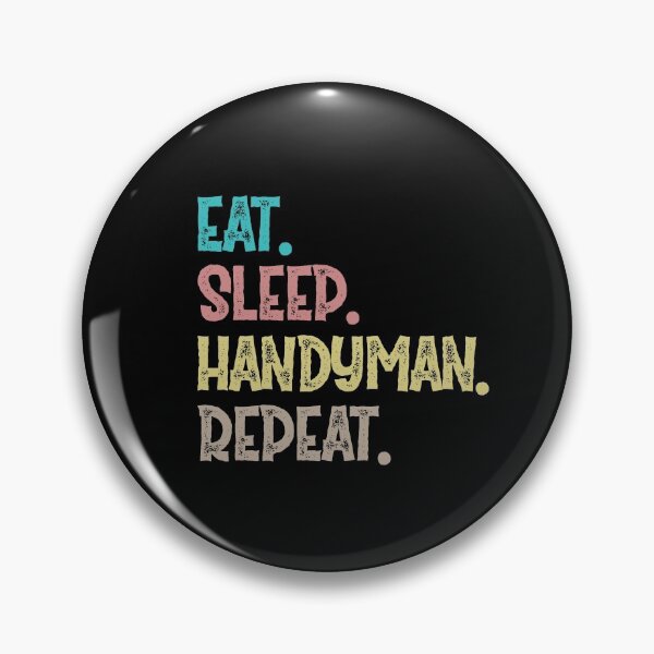 Item preview, Eat Sleep Handyman Repeat designed and sold by Life Shop.