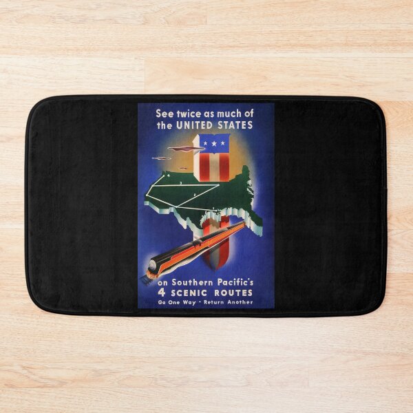 Item preview, viejo classic Scenic Route poster designed and sold by CorasPosters.