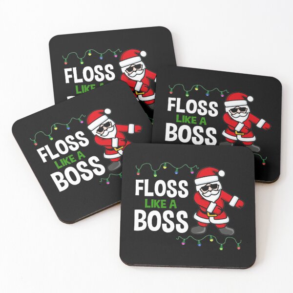 Item preview, Floss Like A Boss Santa Claus Flossin designed and sold by Nrlifecreations.