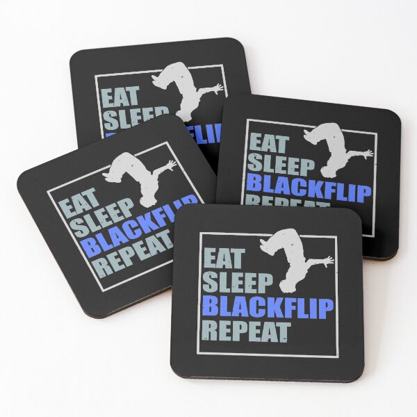 Item preview, Free Running Parkour - Eat Sleep Repeat Backflip designed and sold by titanosdesign.