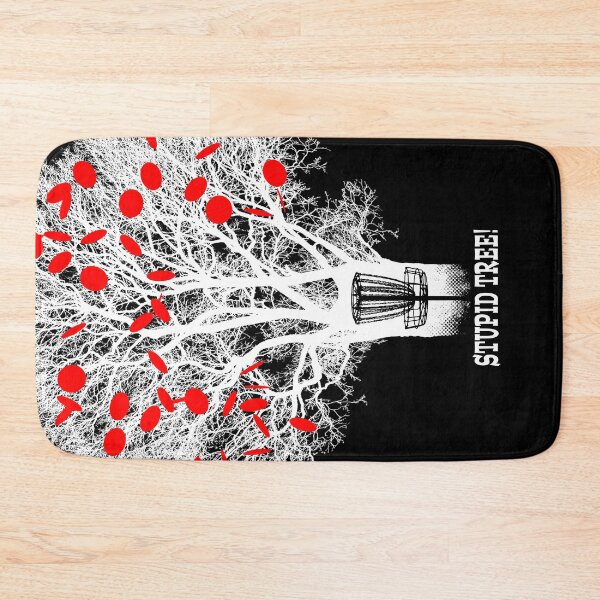 Item preview, Funny Disc Golf Stupid Tree Distressed Frisbee Golf White designed and sold by GrandeDuc.