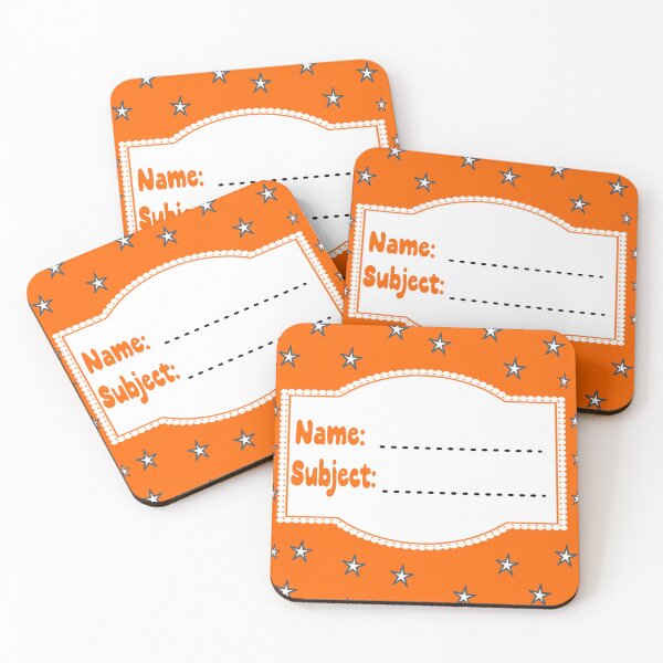 Item preview, An Orange and White Notebook Design designed and sold by The Merch.