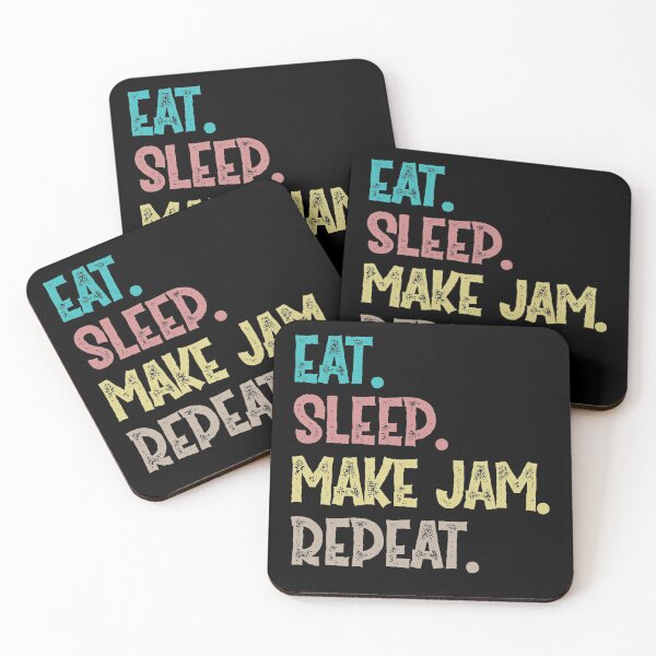 Item preview, Eat Sleep Make Jam Repeat designed and sold by Life Shop.