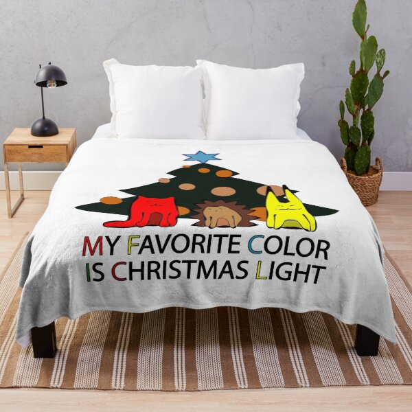 Artikelvorschau, Meine Lieblingsfarbe ist Weihnachtslicht entworfen und verkauft von Agevolay.