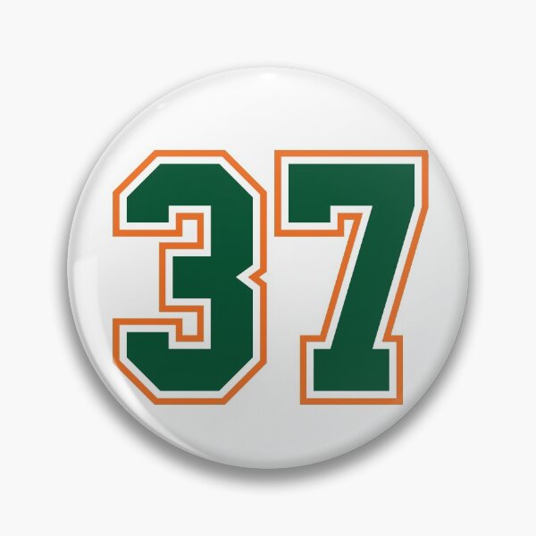 Item preview, 37 Jersey Number Number thirty-seven Straight From Miami designed and sold by Urosek.